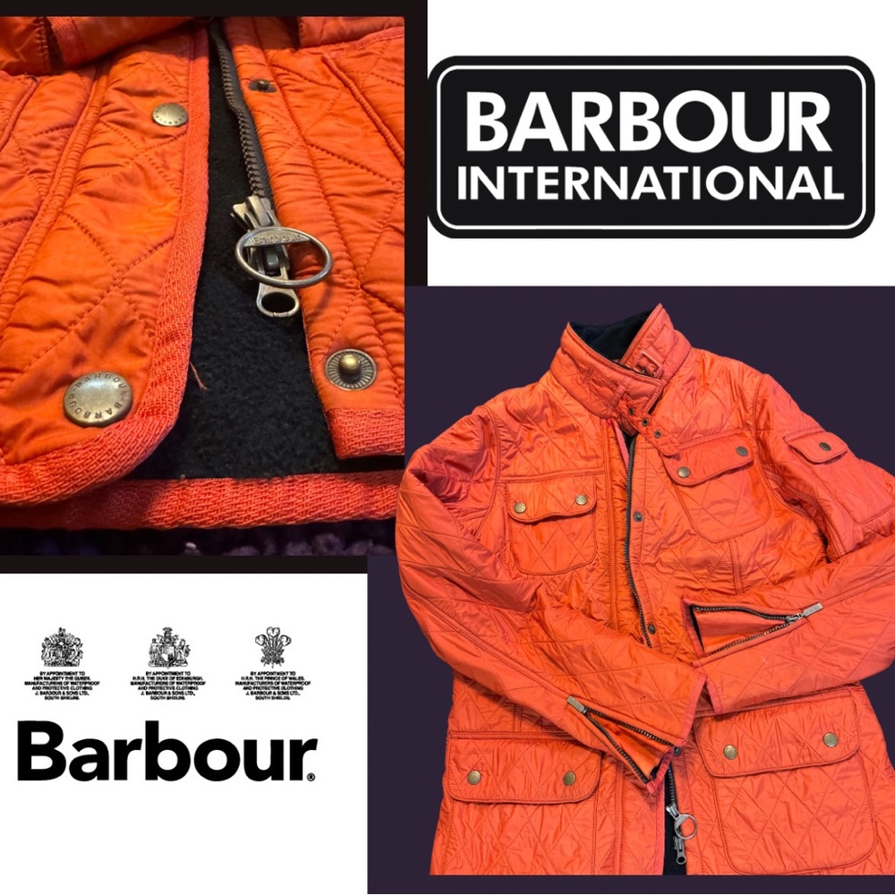Women’s Barbour Jacket Burnt Orange